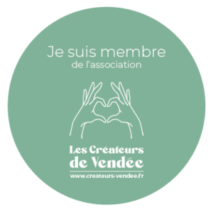 Je suis membre de l'association Les Créateurs de Vendée
