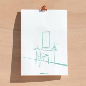 affiche minimaliste déco bureau