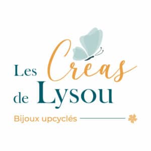 Logo Les Créas de Lysou - Bijoux upcyclés