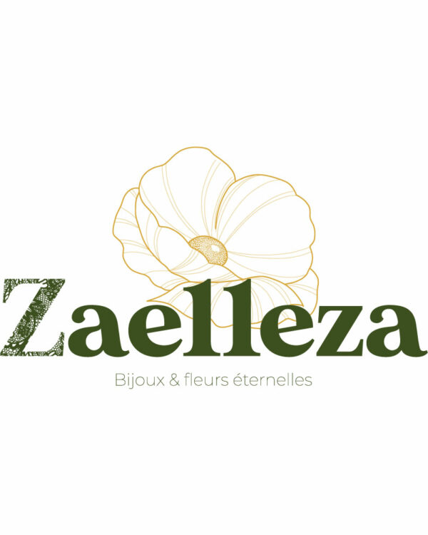 Logo Zaelleza - Bijoux & fleurs éternelles