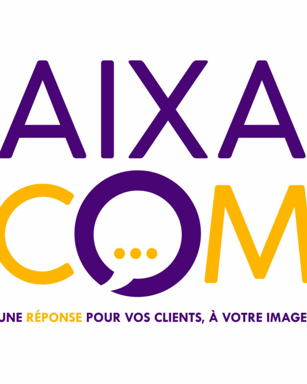 Logo AixaCom - une réponse pour vos clients, à votre image