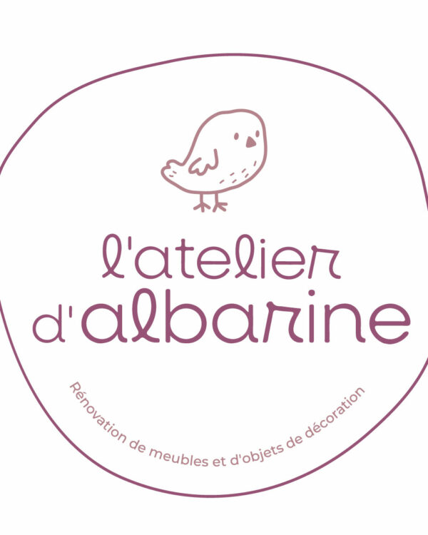 Logo l'Atelier d'Adlbarine - rénovation de meubles et d'objets de décoration