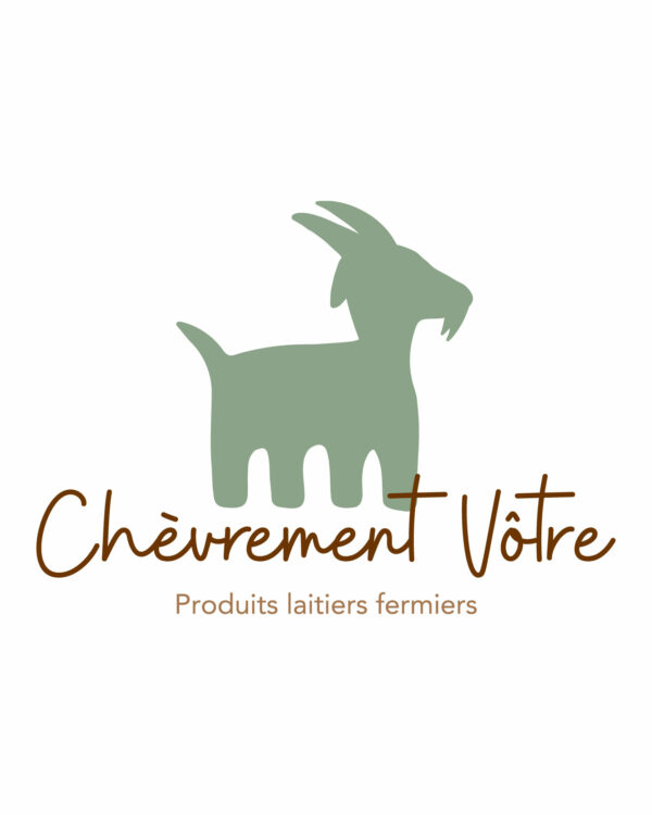 Logo Chèvrement Vôtre - produits laitiers fermiers