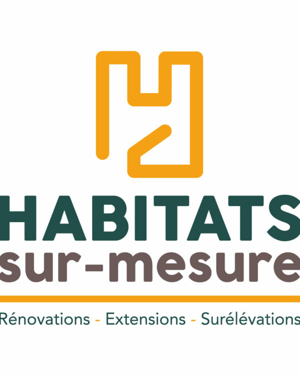 Logo Habitats sur-mesure - rénovations - extensions - surélévations