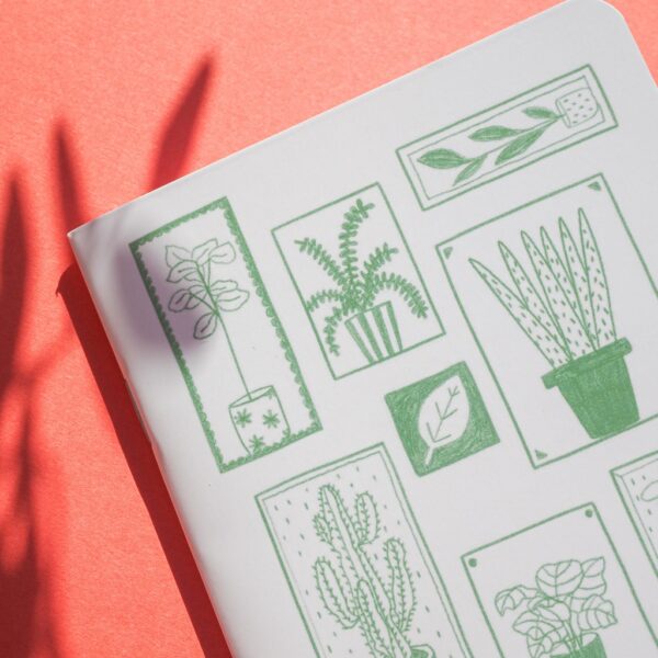petit carnet made in france - modèle histoire de plantes