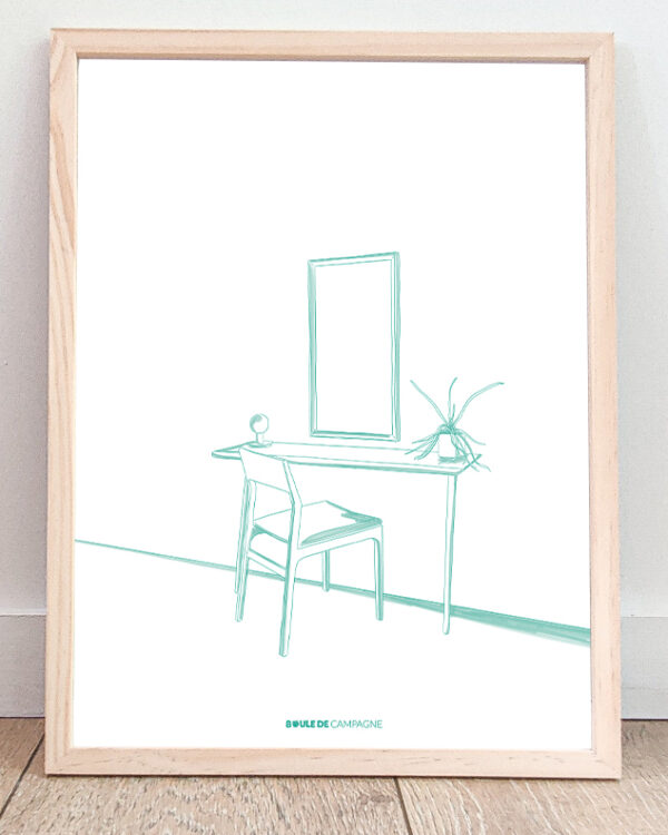 Le bureau - Collection "Intérieurs"