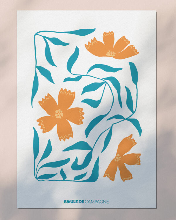 Carte postale de printemps - Jonquilles 🌼