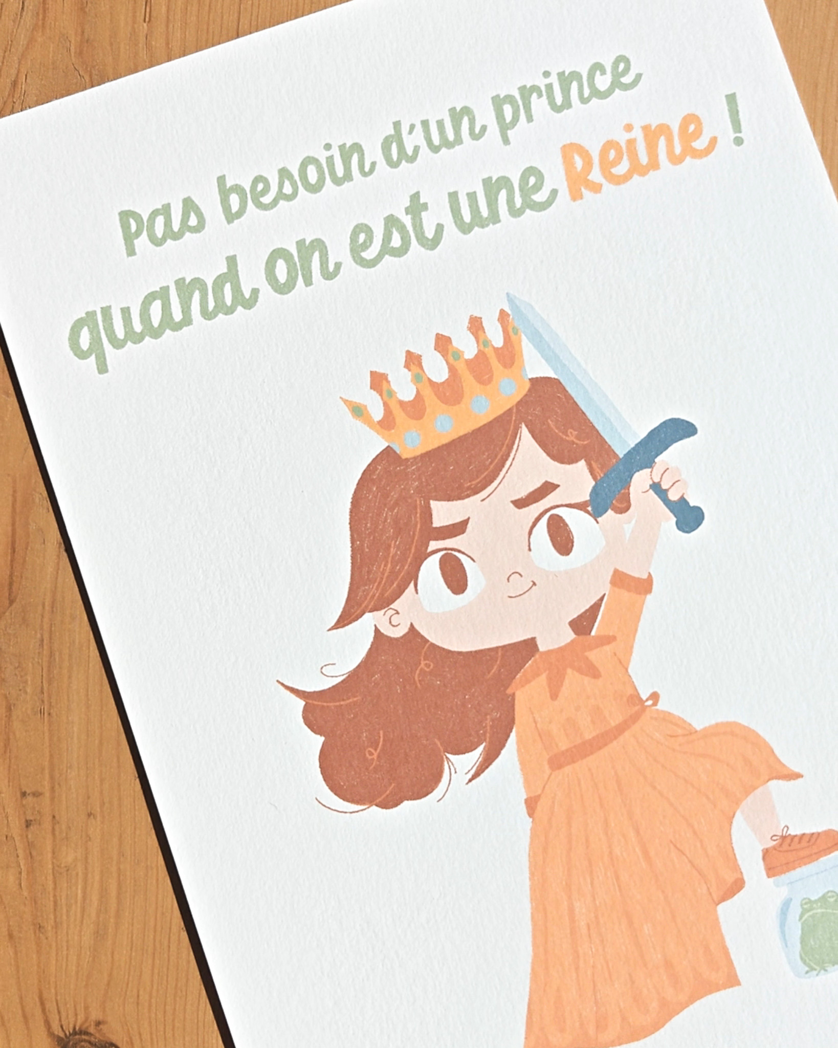 Affiche "Pas besoin de prince ..." – Image 3