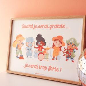Affiche "Quand je serai grande ..."