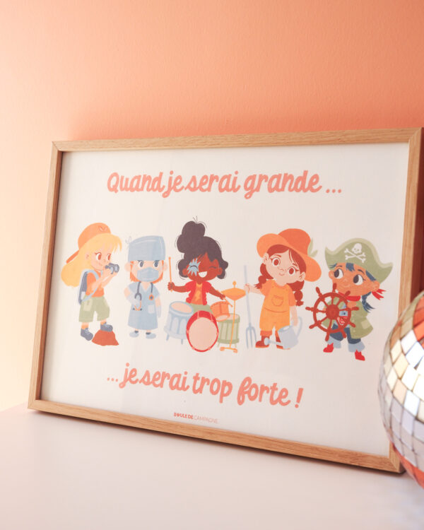 Affiche "Quand je serai grande ..."