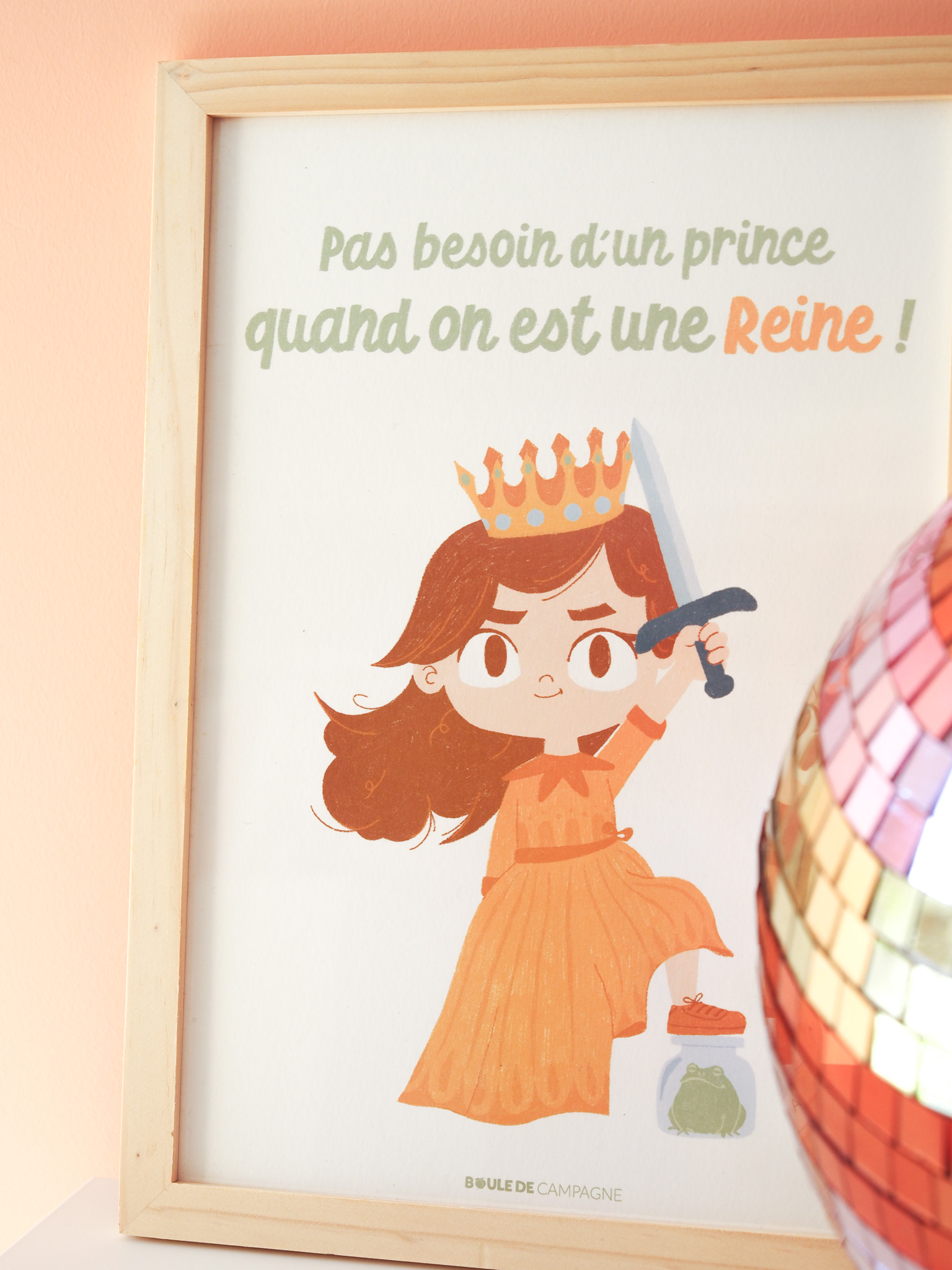 Affiche "Pas besoin de prince ..." – Image 2