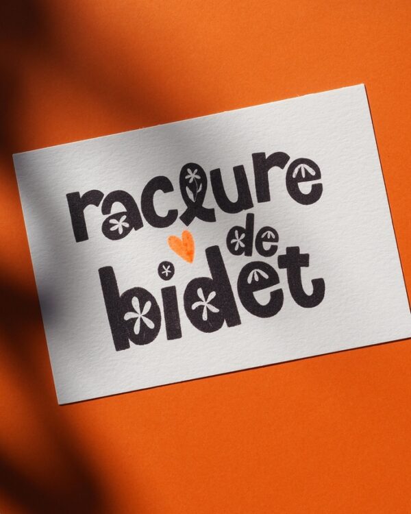 Carte postale "Raclure de bidet"